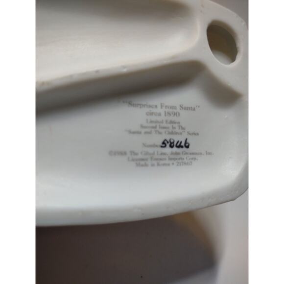 Old World Santa Claus Christmas Figure Surprises From Series Child Dog Numbered - Picture 7 of 9